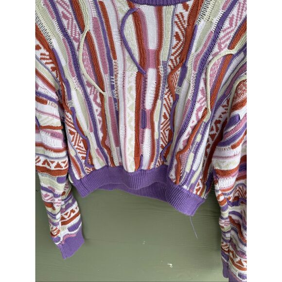 Forever 21 vintage coogi style sweater - Picture 3 of 4